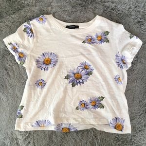 Flower Print Top